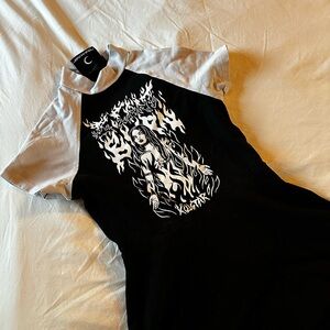 RARE Killstar I Can’t Burn Raglan - XS